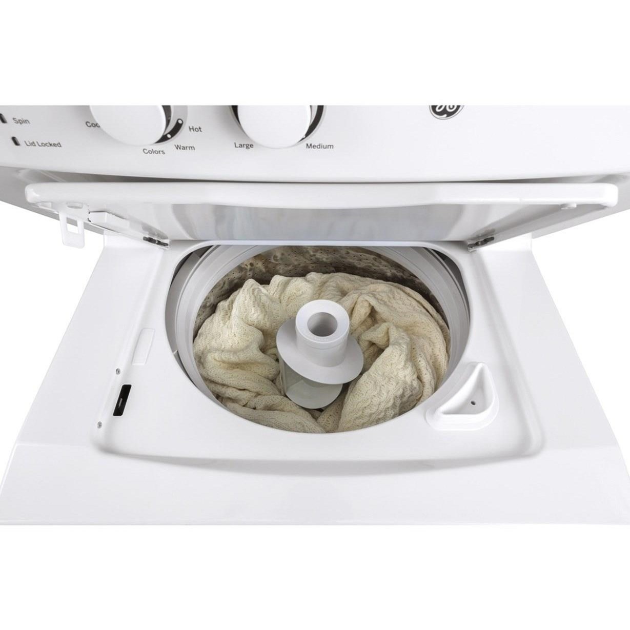 GE Appliances GE Unitized Spacemaker® 3.8 cu. ft. Capacity Washer with